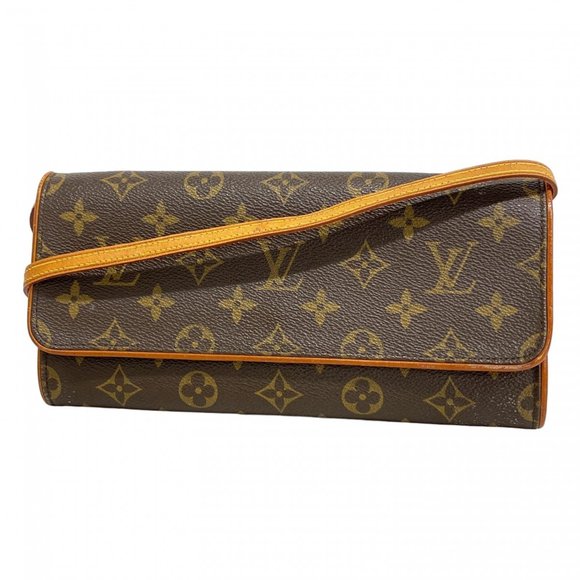Louis Vuitton Twin Brown Canvas shoulder - Picture 1 of 10